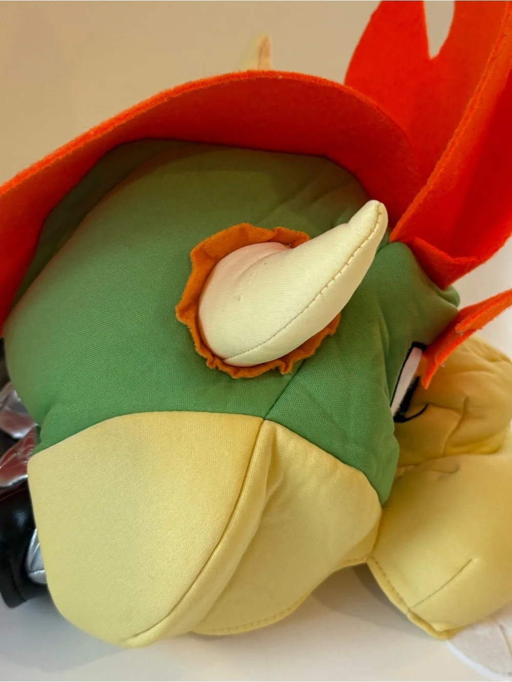 Disguise Super Mario Bros Bowser Costume Hat Cosplay Villain Green Yellow